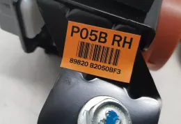 89820B2050BF3 ремень безопасности заднего сиденья KIA Soul 2017