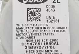 CJ5478611B69 ремень безопасности заднего сиденья Ford Escape III 2018