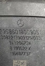 2958601800 пряжка заднего ремня безопасности Mercedes-Benz EQE v295 2022