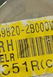 898202B000WK ремінь безпеки заднього сидіння Hyundai Santa Fe 2006
