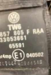 1HJ0857805F ремень безопасности заднего сиденья Volkswagen Transporter - Caravelle T5 2007