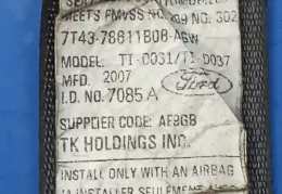 70851590744 ремень безопасности заднего сиденья Ford Edge I 2008