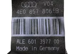 601397700 ремень безопасности заднего сиденья Audi A8 S8 D3 4E 2005