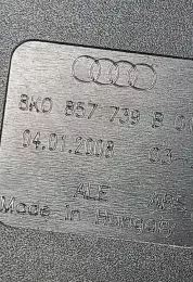 04012008 пряжка заднего ремня безопасности Audi A4 S4 B8 8K 2009