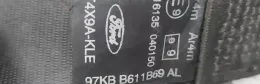 97KBB611B69AL ремінь безпеки заднього сидіння Ford Ka 2005