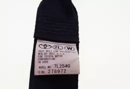 278972 ремінь безпеки заднього сидіння Toyota Corolla Verso AR10 2006