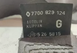 7700829124 ремінь безпеки заднього сидіння Renault 19 1996
