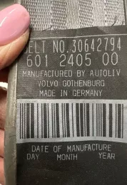 601240500 ремінь безпеки заднього сидіння Volvo XC90 2004