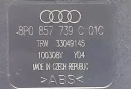 8P0857739C01C ремень безопасности заднего сиденья Audi A3 S3 8P 2008