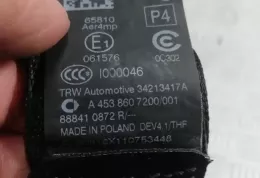 34213417A ремінь безпеки заднього сидіння Smart ForFour II W453 2015
