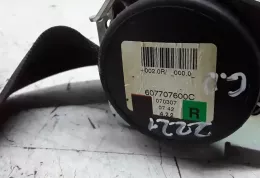 607707600C ремень безопасности заднего сиденья Opel Corsa D 2008