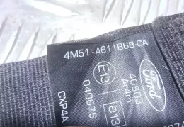 4M51A611B68CA ремень безопасности заднего сиденья Ford Focus 2009