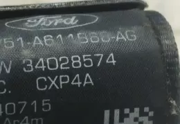 8V51A611B66AG ремінь безпеки заднього сидіння Ford Fiesta 2011