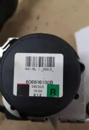 606606100B ремень безопасности заднего сиденья Opel Zafira B 2007