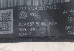 YD40317912U ремень безопасности заднего сиденья Volkswagen PASSAT B7 2014