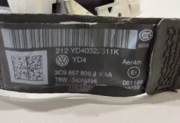 YD40322311K ремінь безпеки заднього сидіння Volkswagen PASSAT B7 2012