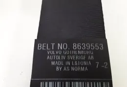 8639553 ремінь безпеки заднього сидіння Volvo V50 2008