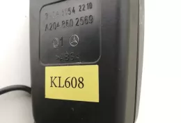 KL608 пряжка заднего ремня безопасности Mercedes-Benz C W204 2010