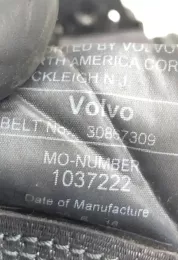 30867309 ремень безопасности заднего сиденья Volvo S40, V40 2000