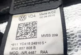 5N0857805B ремень безопасности заднего сиденья Volkswagen Tiguan 2011