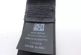 89810D7000TTX ремінь безпеки заднього сидіння Hyundai Tucson TL 2017