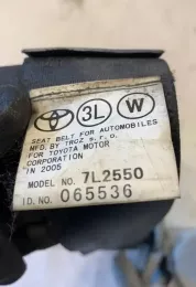 065536 ремень безопасности заднего сиденья Toyota Corolla Verso AR10 2006