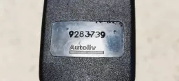 9283739 пряжка заднего ремня безопасности Peugeot 207 2010
