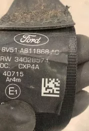 8V51A611B68AC ремінь безпеки заднього сидіння Ford Fiesta 2010