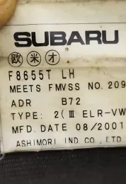 F8655TLH ремінь безпеки заднього сидіння Subaru Forester SF 2001