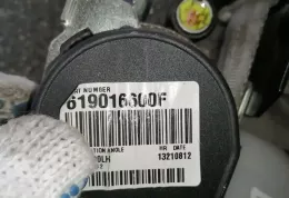 619016600F ремінь безпеки заднього сидіння Nissan Leaf I (ZE0) 2014