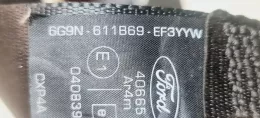 6G9N611B69EF3YYW ремінь безпеки заднього сидіння Ford Mondeo MK IV 2008
