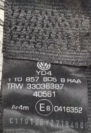 1T0857805B ремень безопасности заднего сиденья Volkswagen Touran I 2006