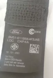 BM51611B68AF3JA6 ремінь безпеки заднього сидіння Ford Focus 2015