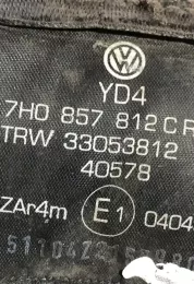 7H0857812C ремінь безпеки заднього сидіння Volkswagen Transporter - Caravelle T5 2004