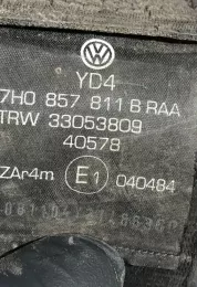 33053809 ремень безопасности заднего сиденья Volkswagen Transporter - Caravelle T5 2004
