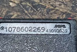 1078602269 пряжка заднього ременя безпеки Mercedes-Benz SL R107