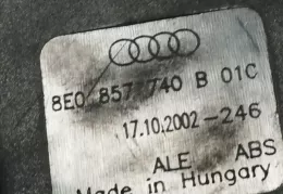 8E0857740B пряжка заднего ремня безопасности Audi A4 S4 B6 8E 8H 2007