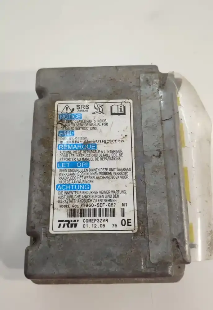 77960SEFG82 блок управления AirBag (SRS) Honda Accord 2008