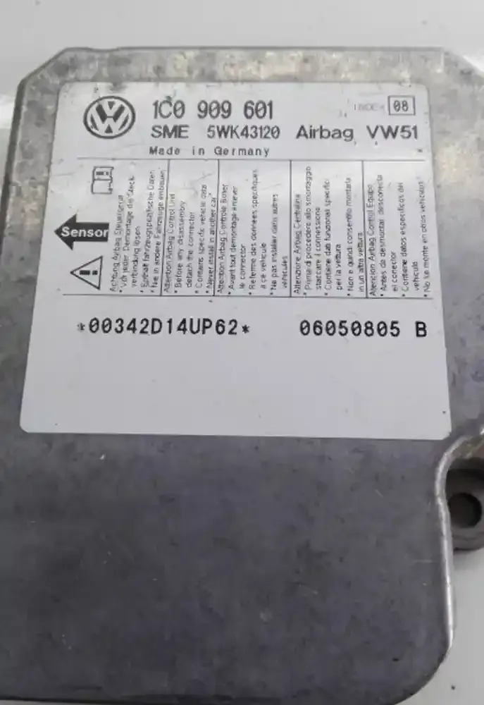 00342D14UP62 блок управління airbag (srs) Ford Galaxy 2005