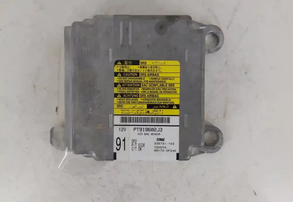 PT9I9602J3 блок управления AirBag (SRS) Toyota Corolla Verso E121 2007