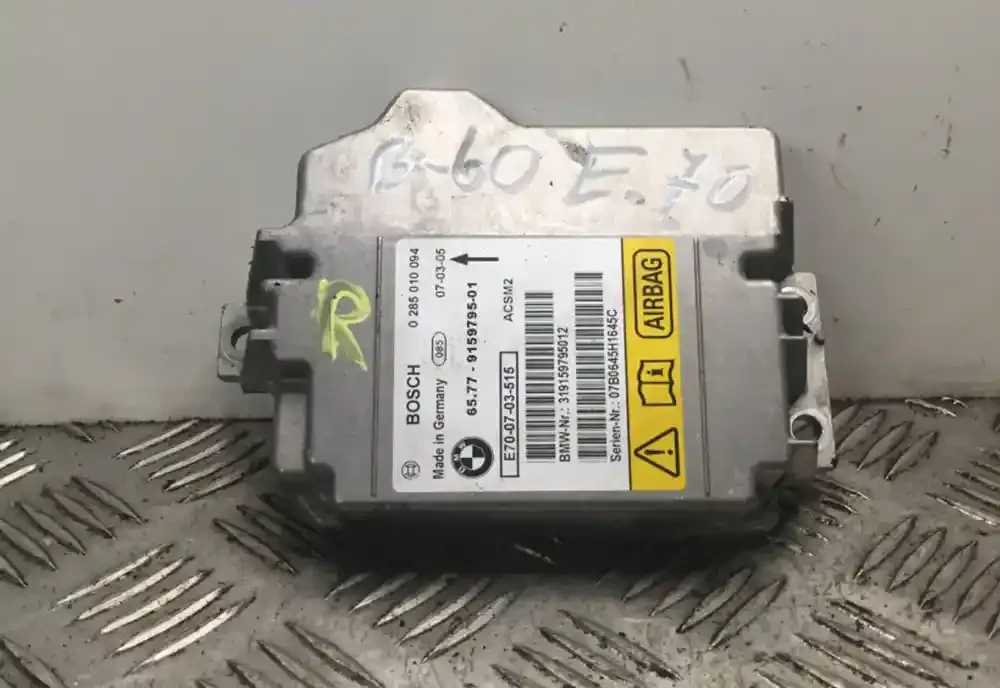 65779159795 блок управления AirBag (SRS) BMW X5 E70 2008 65779159795 блок управления AirBag (SRS) BMW X5 E70 2008