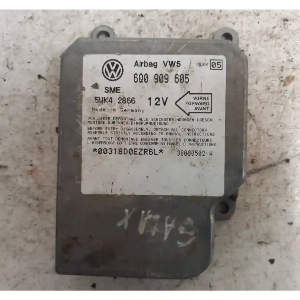 38000502A блок управління airbag (srs) Ford Galaxy 2001