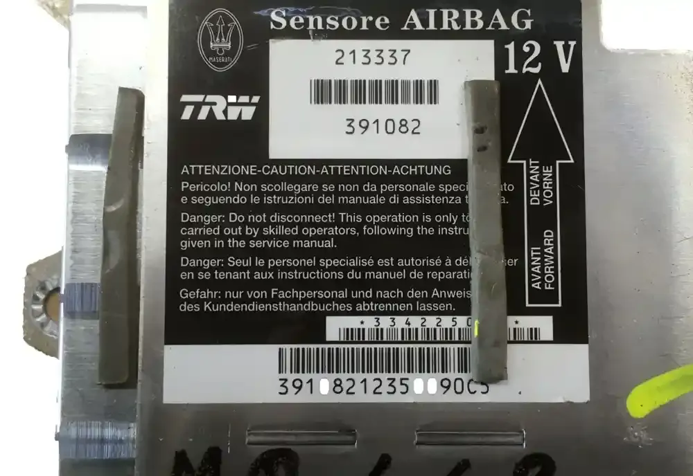 391082 блок управління airbag (srs) Maserati Quattroporte 2005