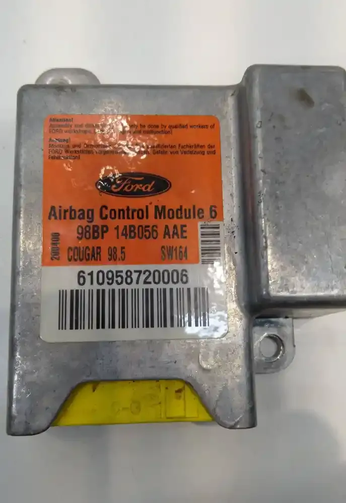98BP14B056AAE блок управління airbag (srs) Ford Cougar 1999