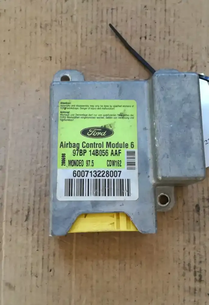 97BP14B056AAF блок управления AirBag (SRS) Ford Mondeo MK II 1998