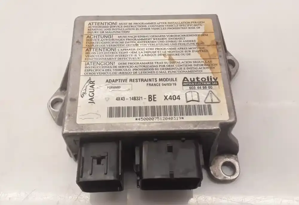 4X4314B321BE блок управління airbag (srs) Jaguar X-Type 2004