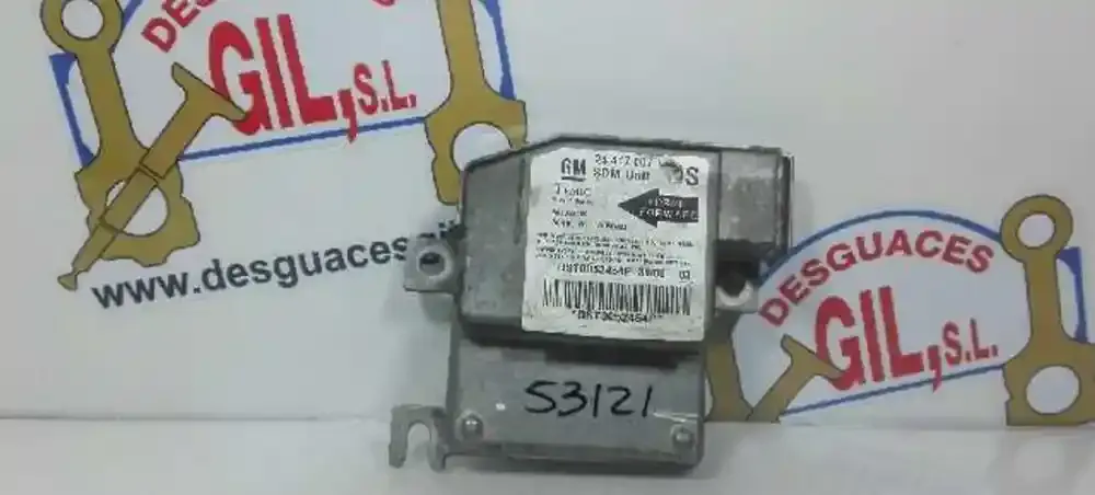 53121 блок управління airbag (srs) Opel Corsa C 2003