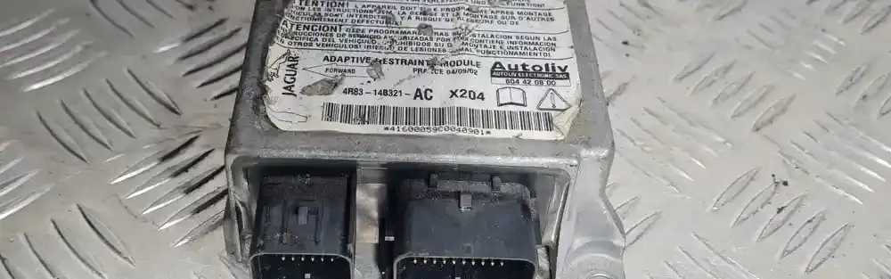 4R8314B321AC блок управления AirBag (SRS) Jaguar S-Type 2005