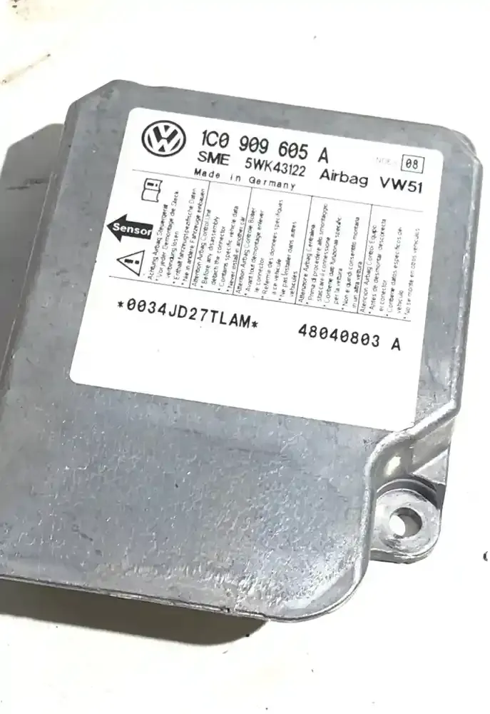 48040803A блок управления AirBag (SRS) Volkswagen Transporter - Caravelle T5 2005