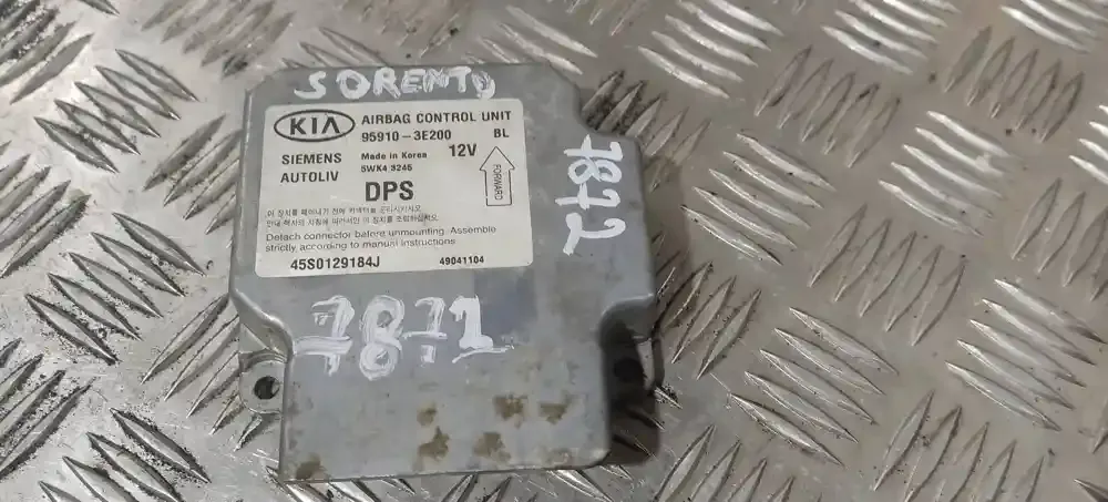45S0129184J блок управления AirBag (SRS) KIA Sorento 2007
